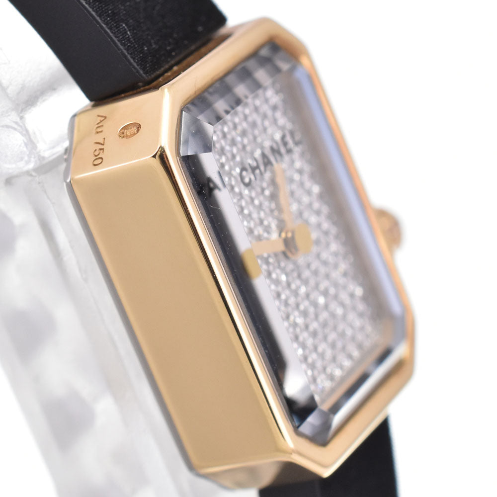 CHANEL Premiere Camellia Collection H6362 Front Diamond Silver Dial Quartz Ladies
 Watch D#147065
