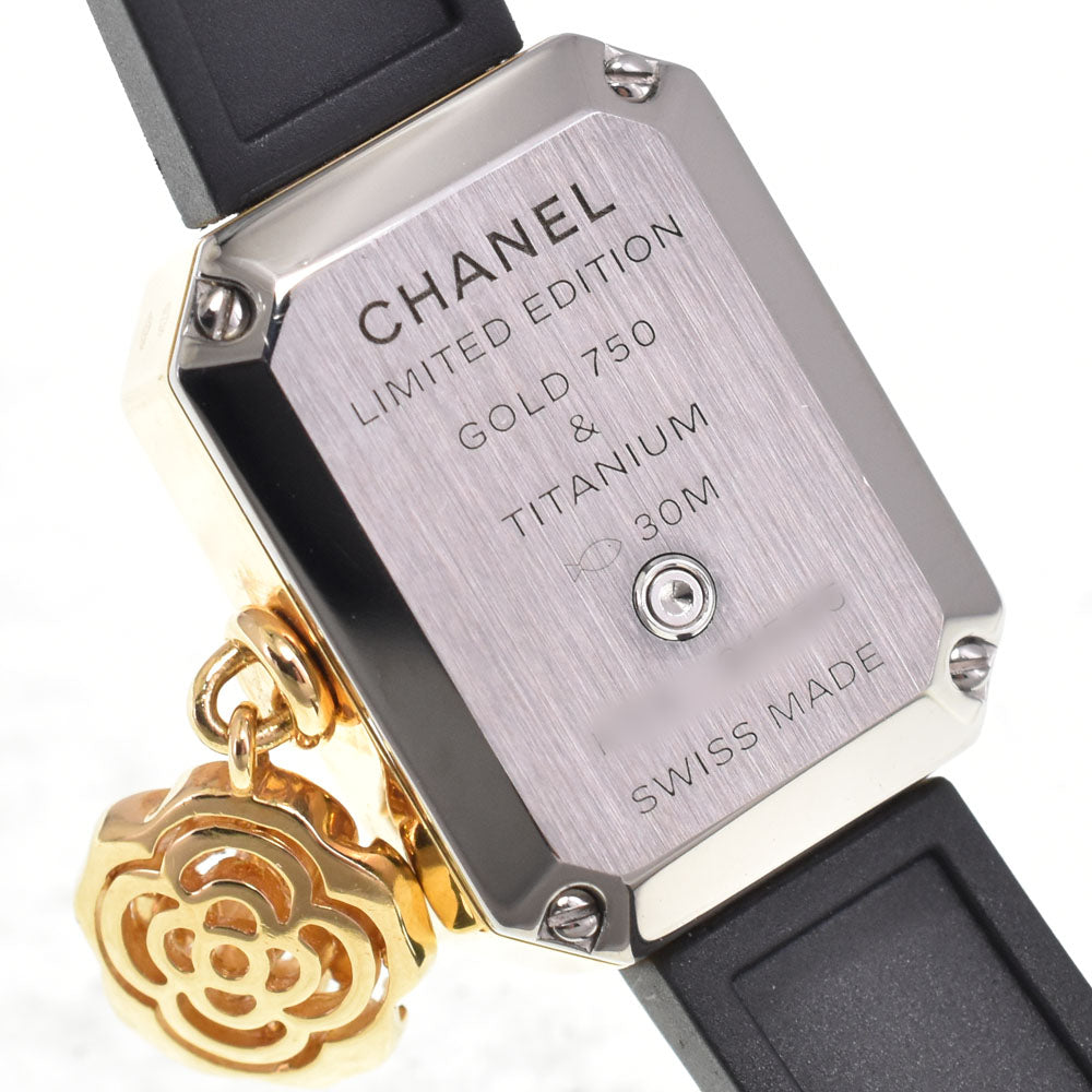 CHANEL Premiere Camellia Collection H6362 Front Diamond Silver Dial Quartz Ladies
 Watch D#147065