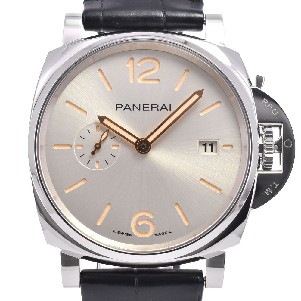 with paper PANERAI Luminor Due PAM01249 Ivory Dial Automatic Men's
 Watch C#147066