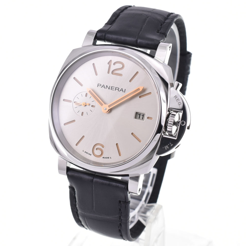 with paper PANERAI Luminor Due PAM01249 Ivory Dial Automatic Men's
 Watch C#147066