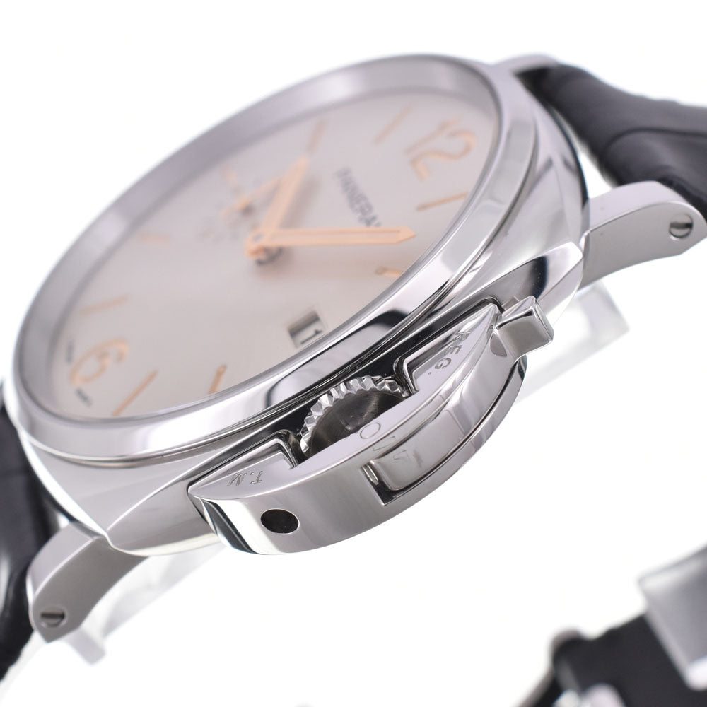 with paper PANERAI Luminor Due PAM01249 Ivory Dial Automatic Men's
 Watch C#147066