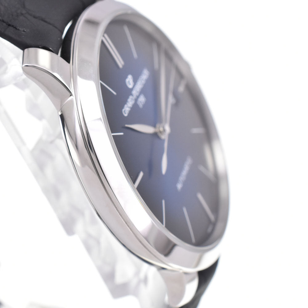with paper GIRARD-PERREGAUX 1966 49555-11-434-BH6A Date blue Dial Automatic Men's
 Watch C#147067