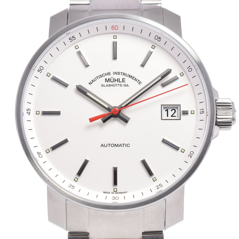 with paper Muhle Glashutte 29er M1-25-21-MB Silver Dial Automatic Men's
 Watch C#147069