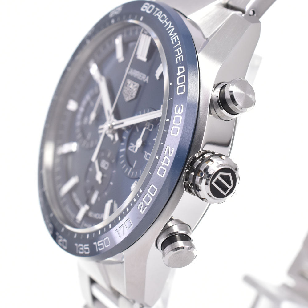with paper TAG HEUER Carrera CBN2A1A.BA0643 Date Chronograph blue Dial Automatic Men's
 Watch C#147074