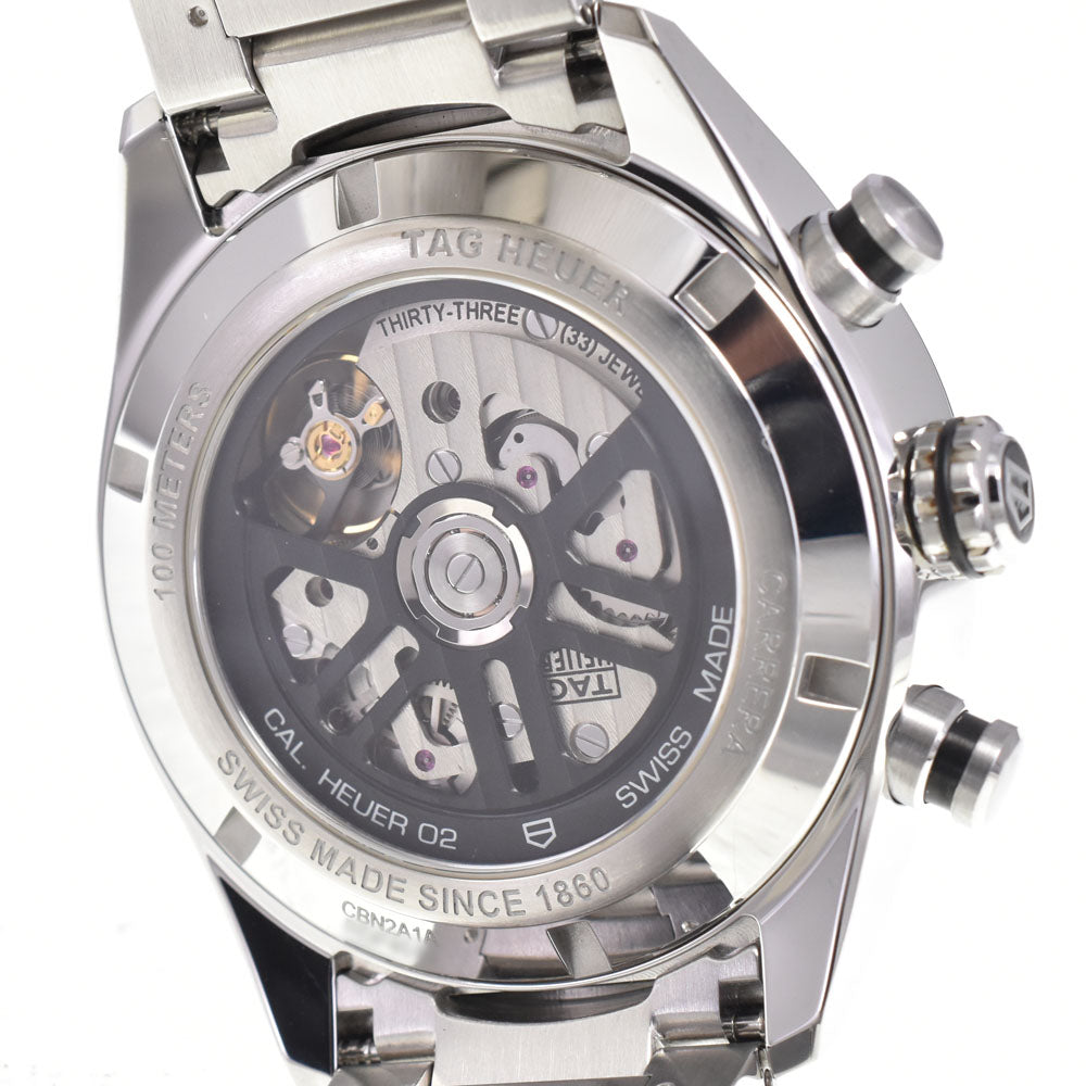 with paper TAG HEUER Carrera CBN2A1A.BA0643 Date Chronograph blue Dial Automatic Men's
 Watch C#147074