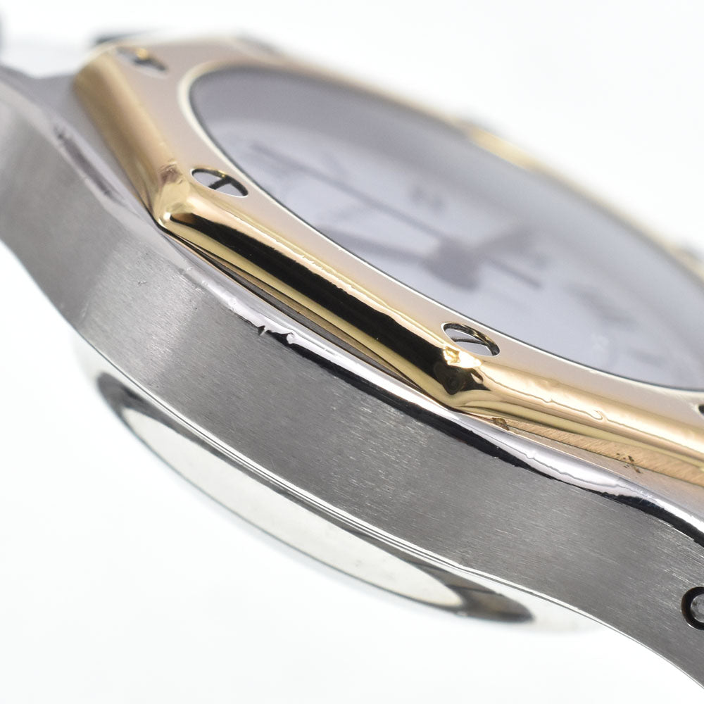 CARTIER Santos Octagon SM Stainless Steel/YG white Dial Automatic Ladies
 Watch R#147078