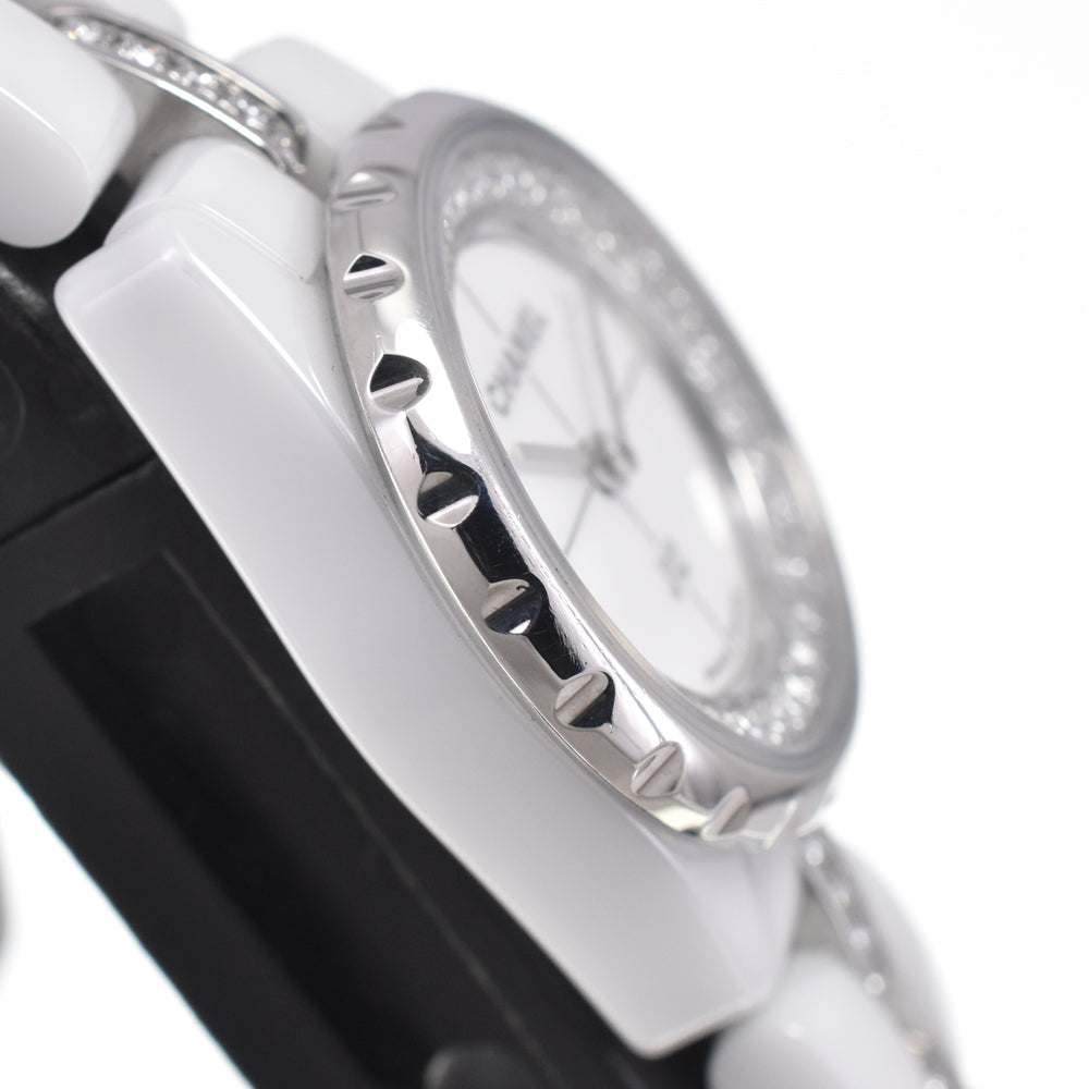 with paper CHANEL J12 H5238 diamond white Dial Quartz Ladies
 Watch G#147079