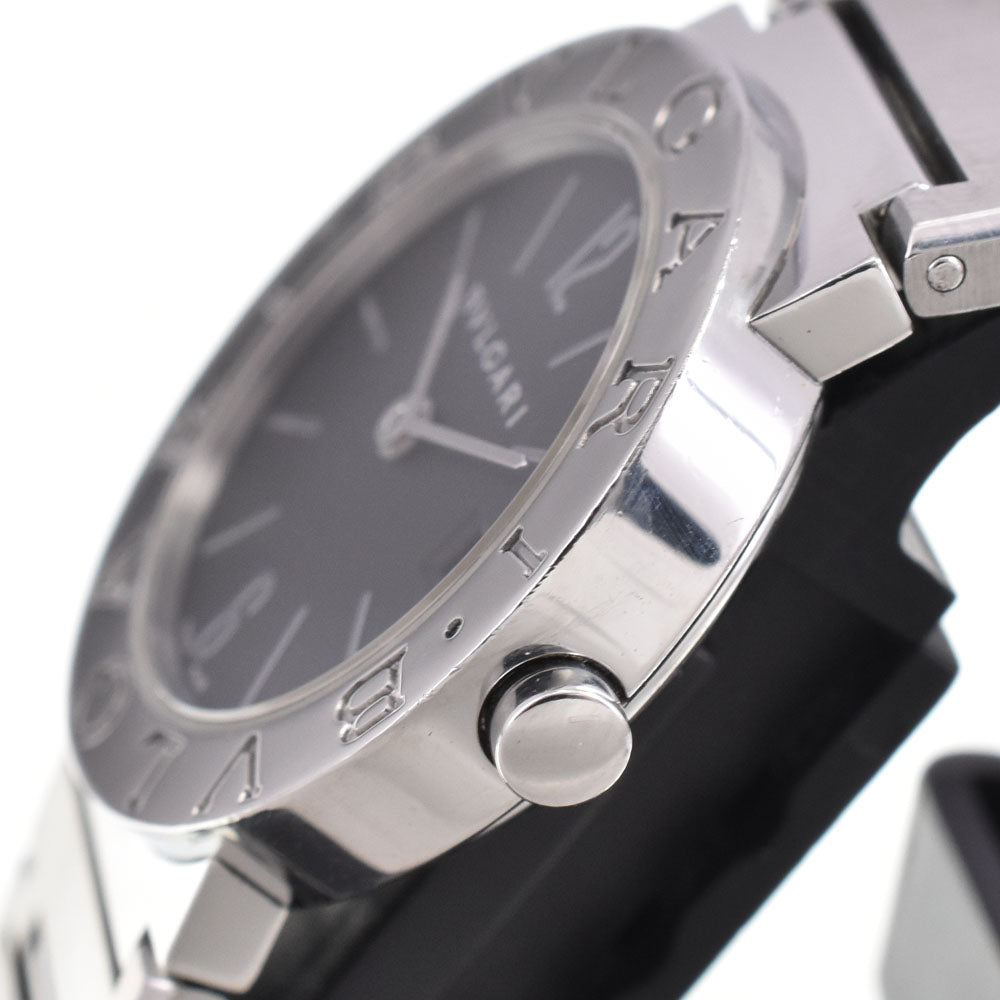 with paper BVLGARI Bvlgari Bvlgari BB26SS Date black Dial Quartz Ladies
 Watch G#147084