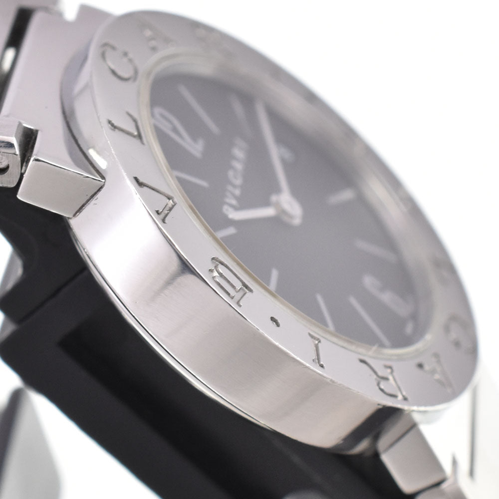 with paper BVLGARI Bvlgari Bvlgari BB26SS Date black Dial Quartz Ladies
 Watch G#147084