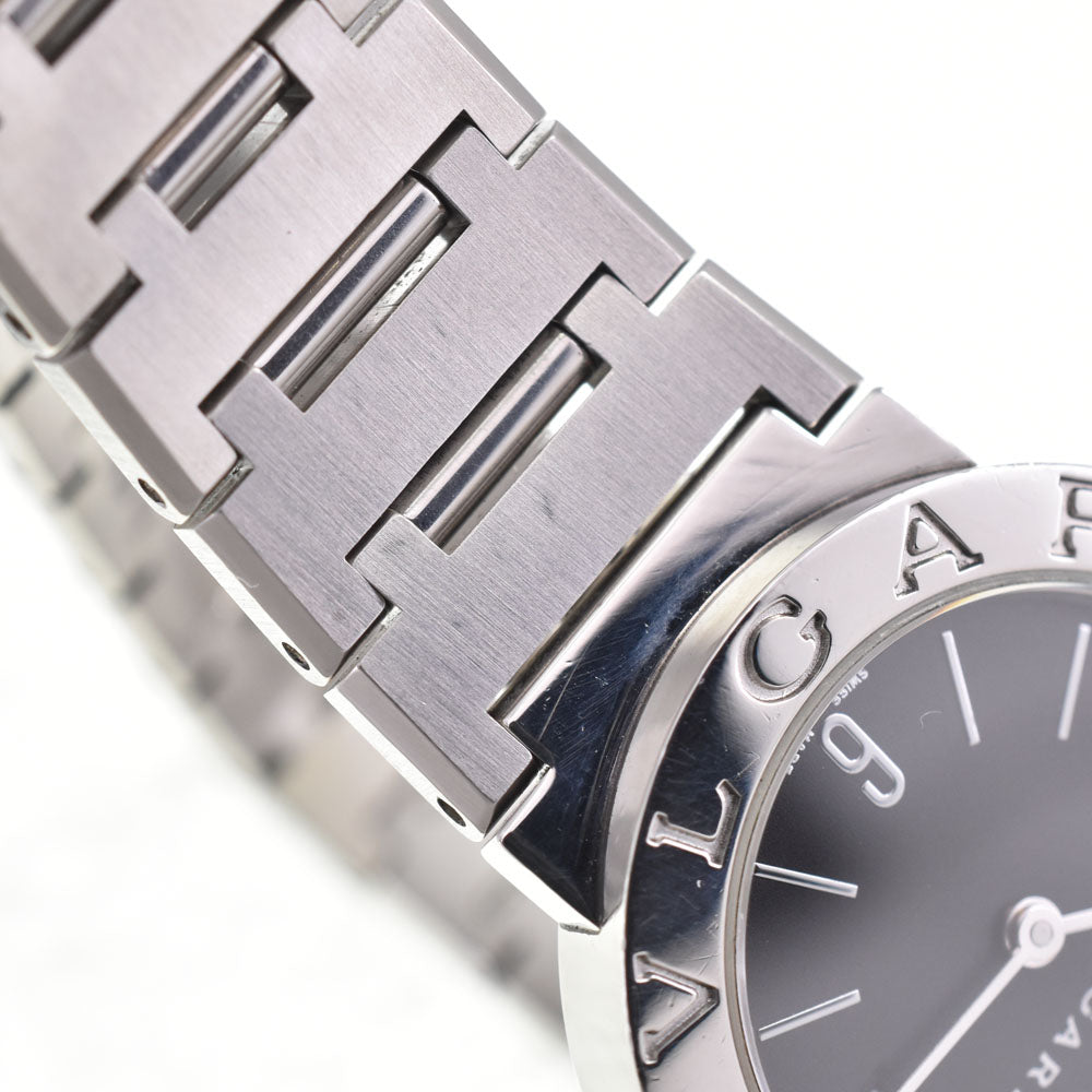 with paper BVLGARI Bvlgari Bvlgari BB26SS Date black Dial Quartz Ladies
 Watch G#147084