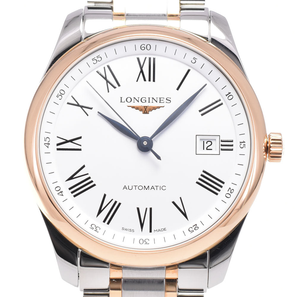 with paper LONGINES Master collection L2.793.5.11.7 white Dial Automatic Men's
 Watch C#147087