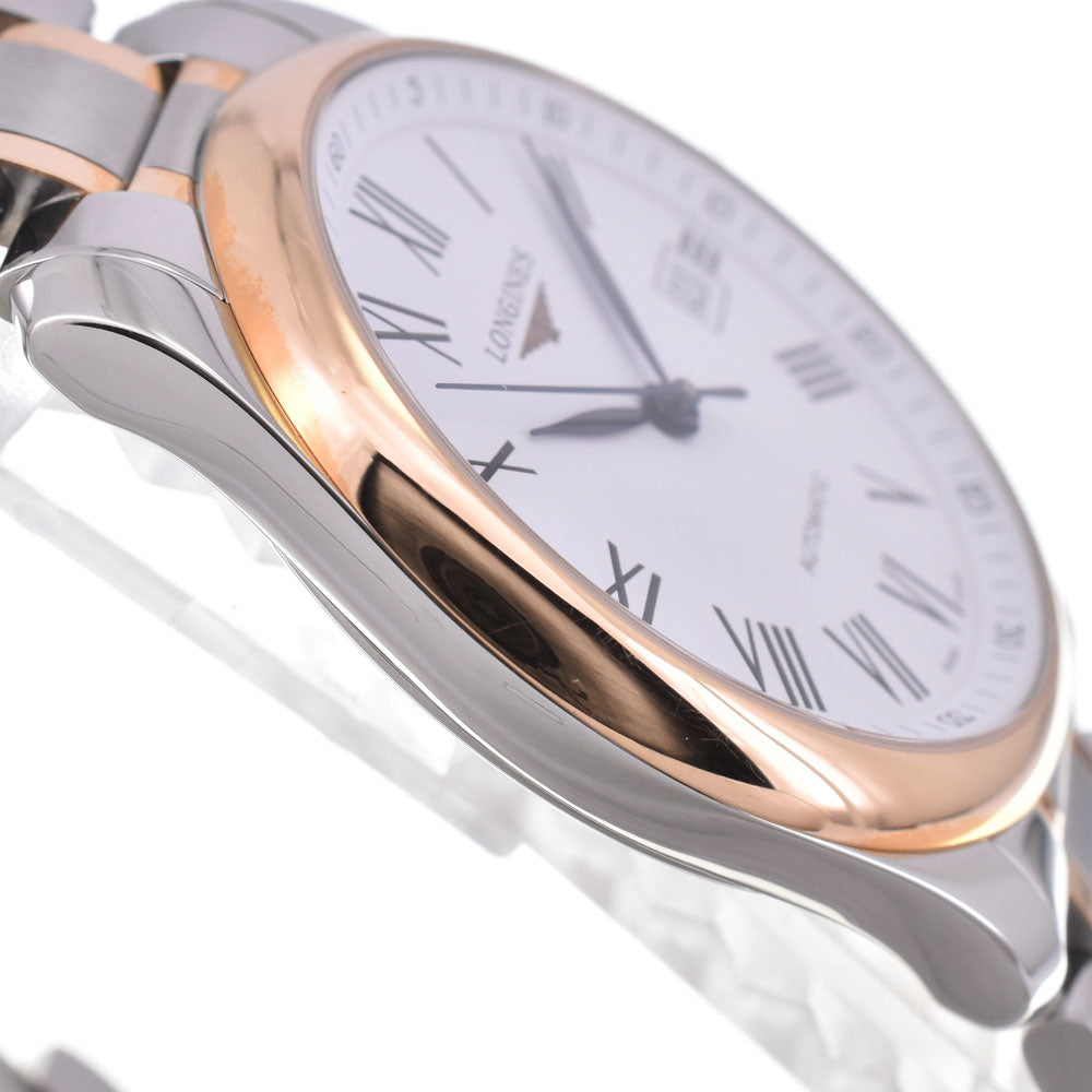 with paper LONGINES Master collection L2.793.5.11.7 white Dial Automatic Men's
 Watch C#147087