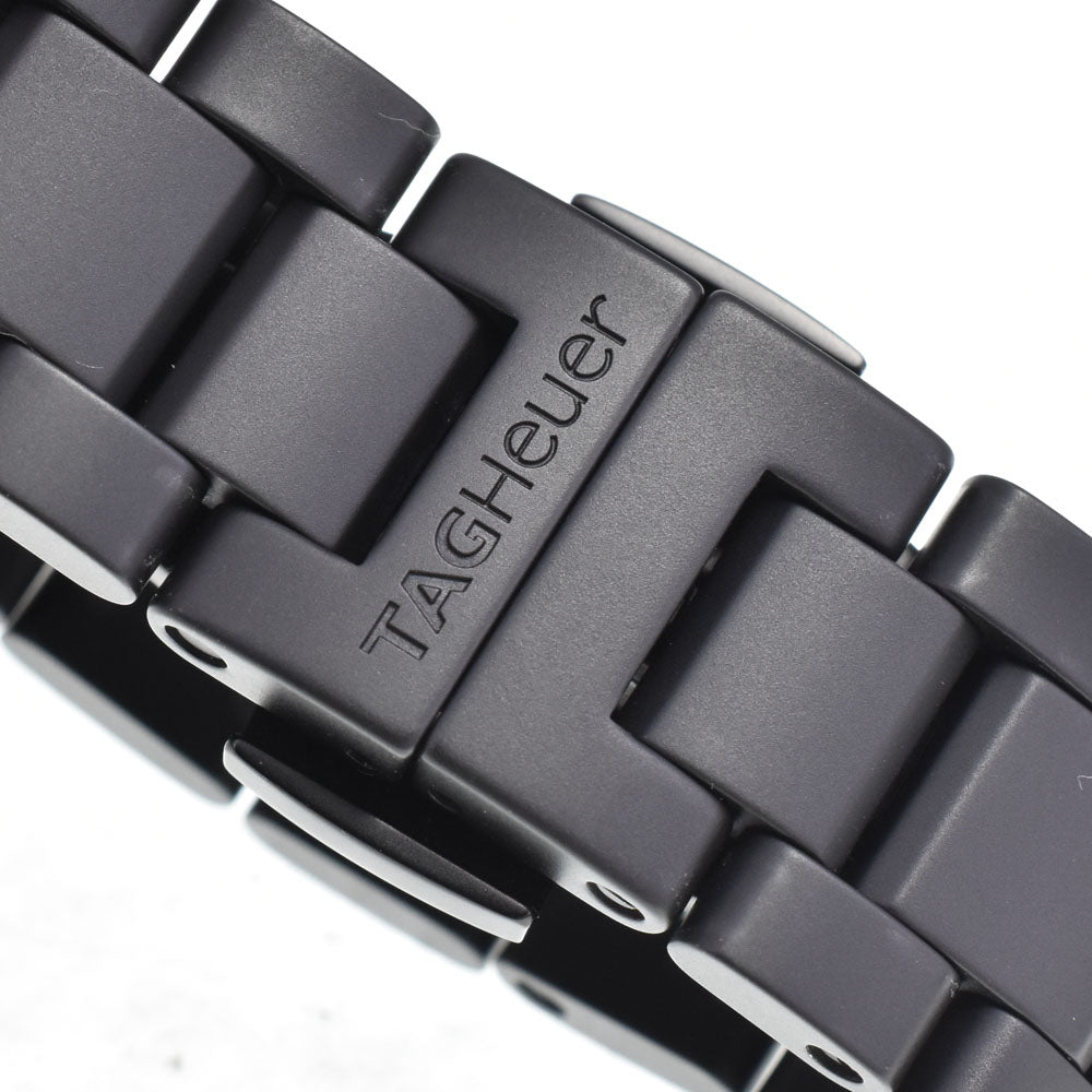 with paper TAG HEUER Aqua Racer 300m WAY1321 Date black Dial Quartz Ladies
 Watch C#147089