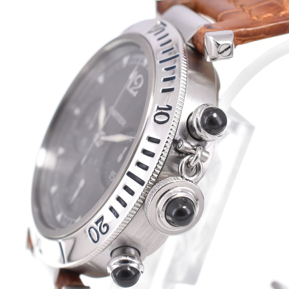 CARTIER Pasha W3105155 PlatinumBezel gray Dial Automatic Men's
 Watch G#147091