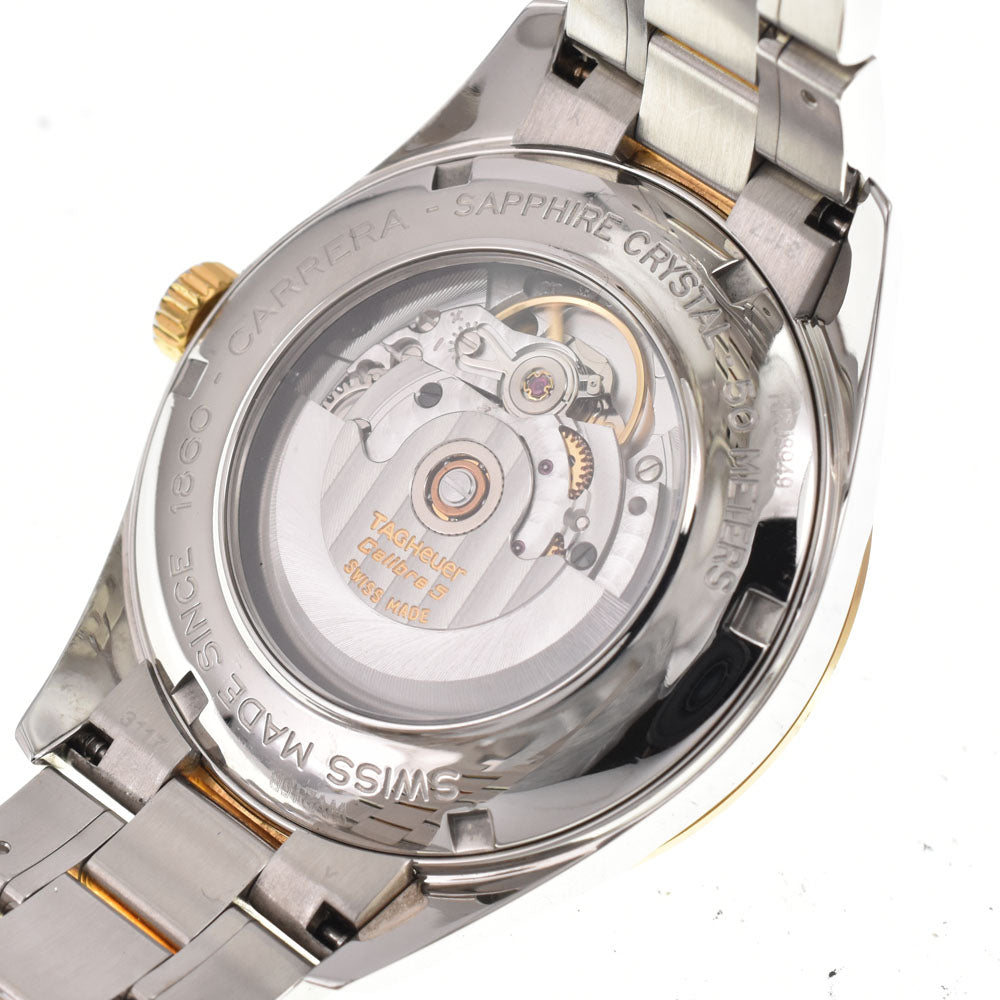 TAG HEUER Carrera WV215B Stainless Steel/K18YG gold Dial Automatic Men's
 Watch C#147094