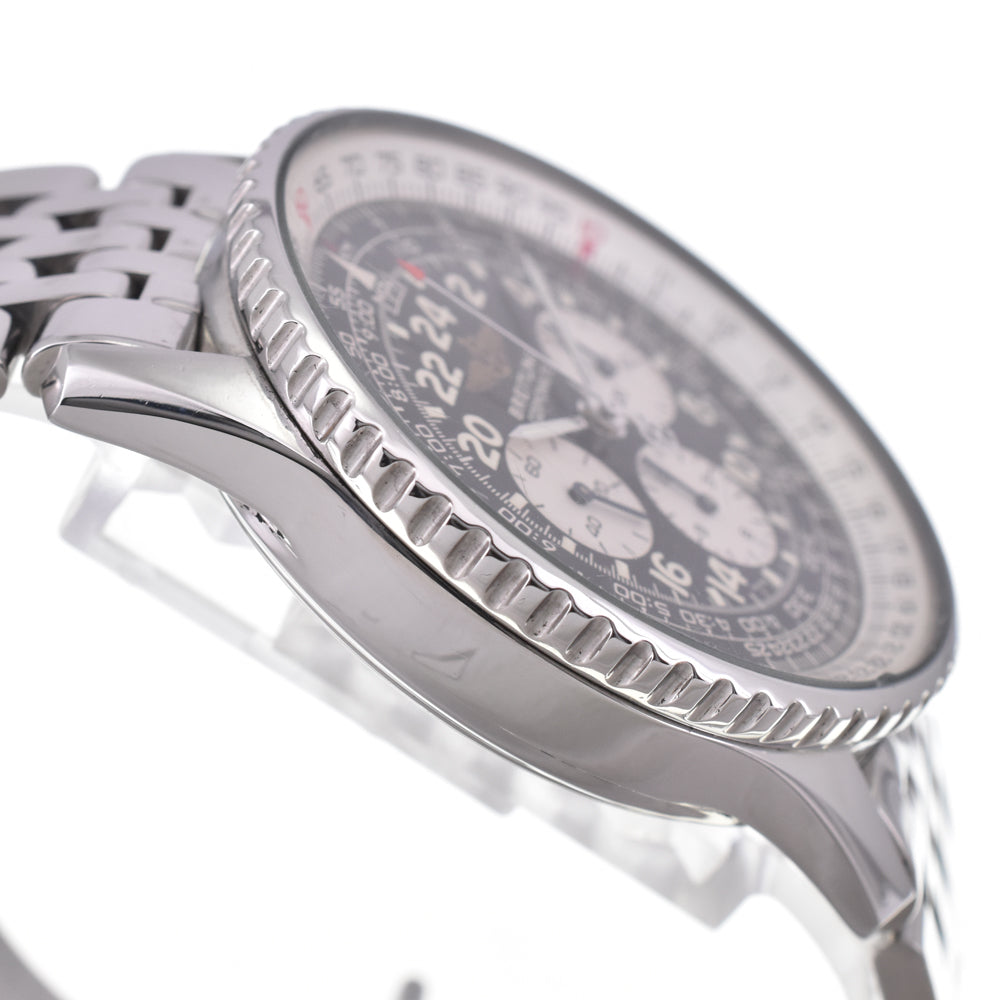BREITLING Navitimer Cosmo Note A12019 Chronograph Black White Dial Hand Winding Men's
 Watch E#147100