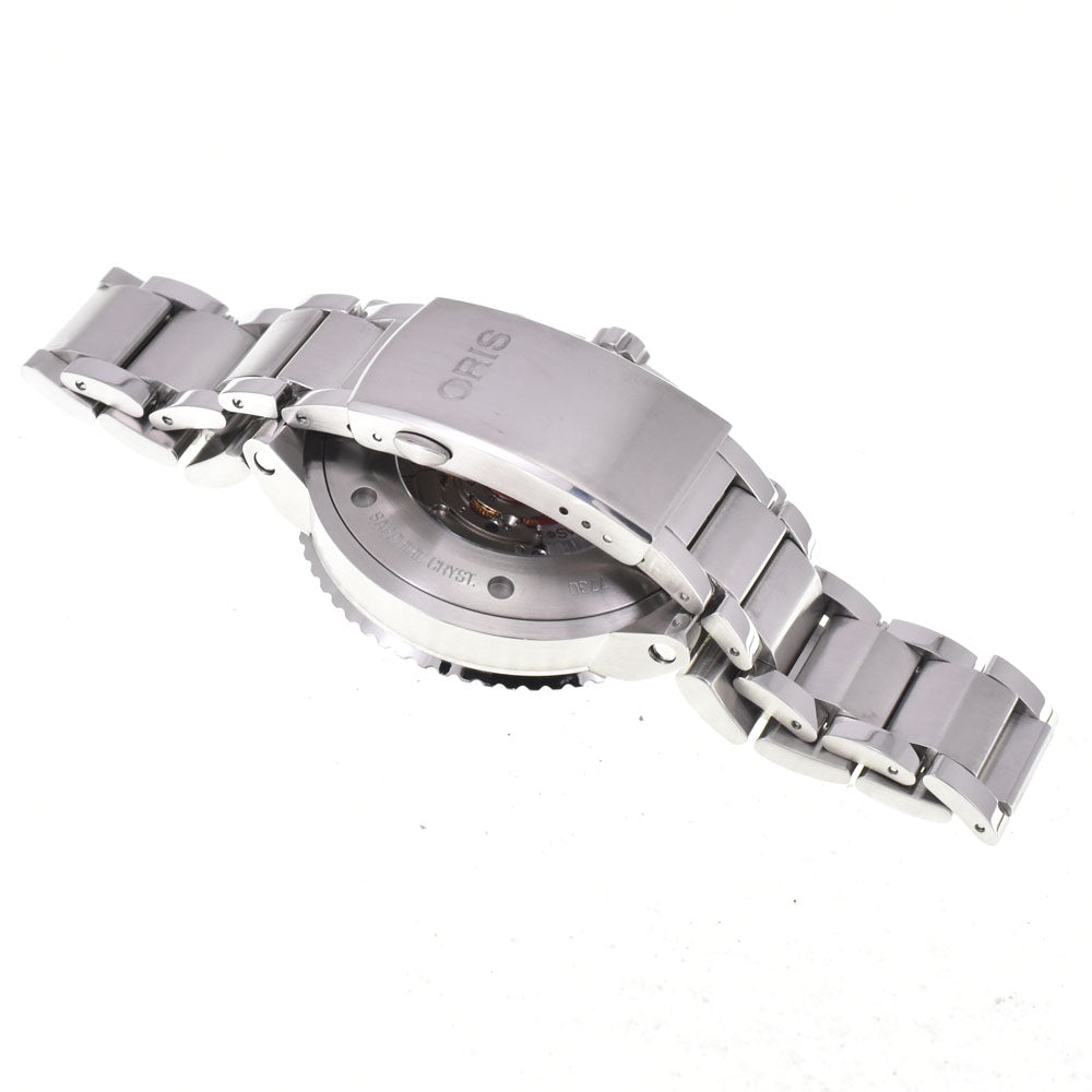 with paper ORIS Aquis Date 01 733 7730 black Dial Automatic Men's
 Watch D#147101
