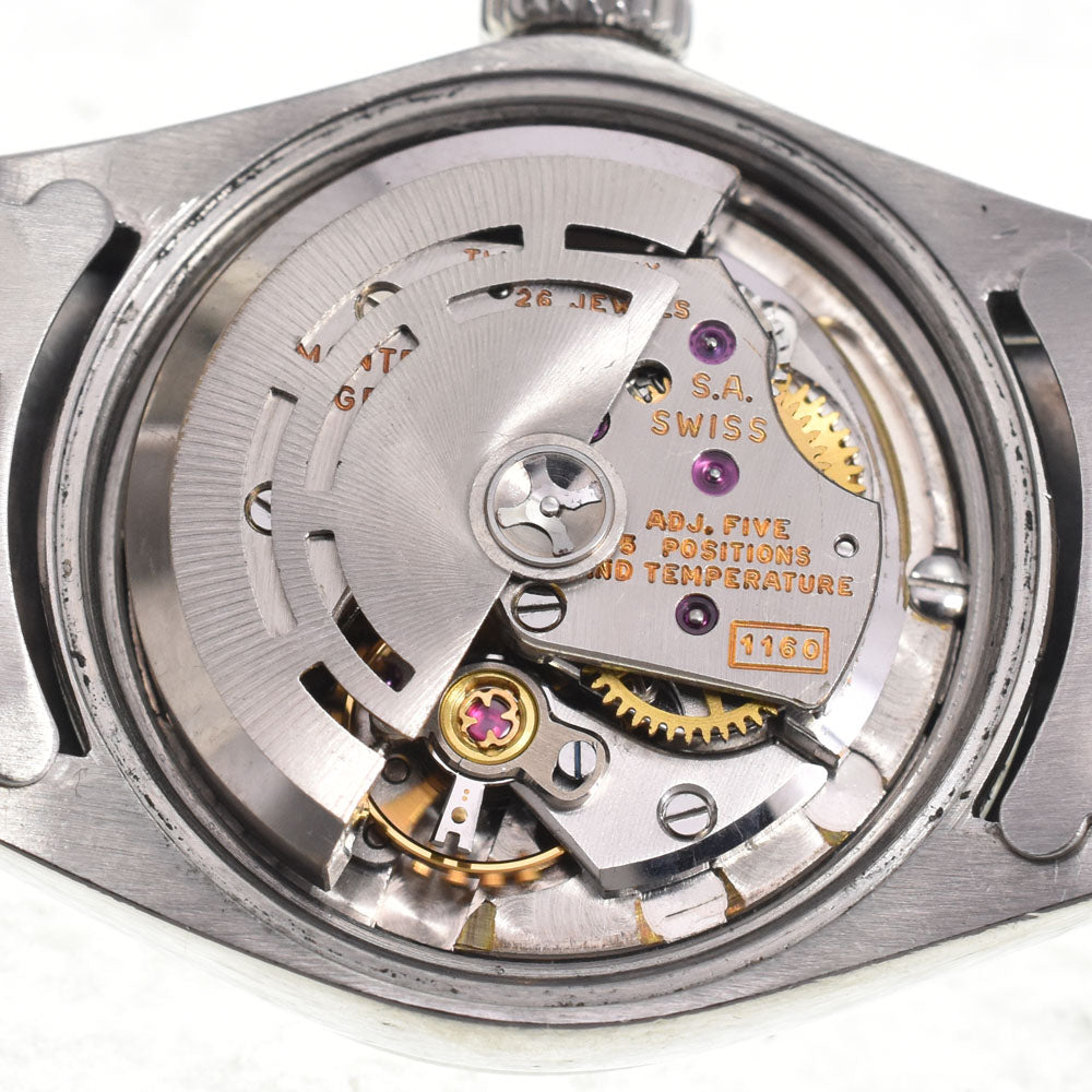 ROLEX Oyster Perpetual Date 6517 vintage Cal.1160 Silver Dial Automatic Ladies
 Watch G#147107