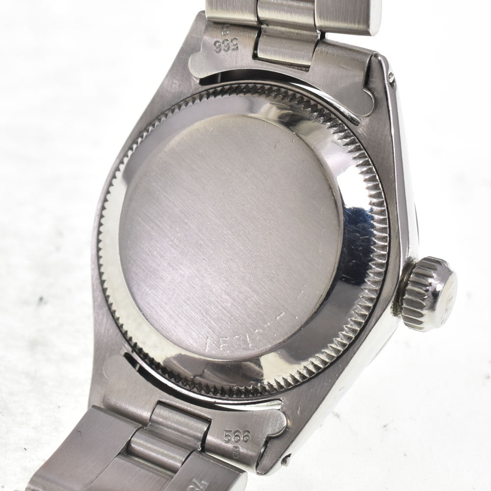 ROLEX Oyster Perpetual Date 6517 vintage Cal.1160 Silver Dial Automatic Ladies
 Watch G#147107