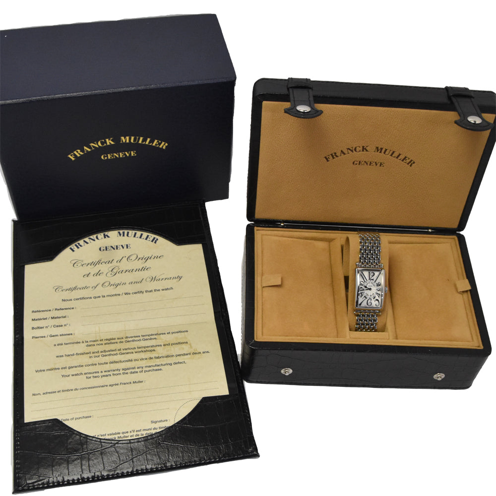 FRANCK MULLER Long Island 902QZ Silver Dial Quartz Ladies
 Watch C#147116