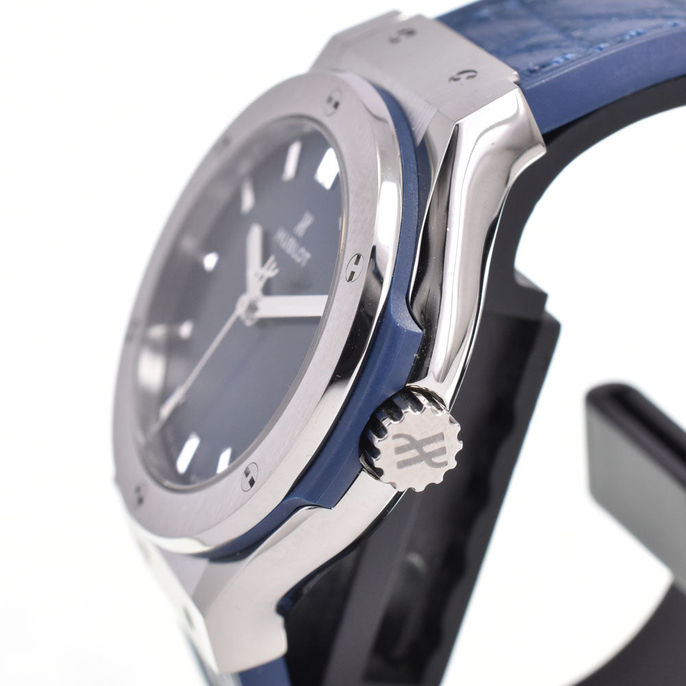 HUBLOT Classic fusion 581.NX.7170.LR blue Dial Quartz Ladies
 Watch B#147121