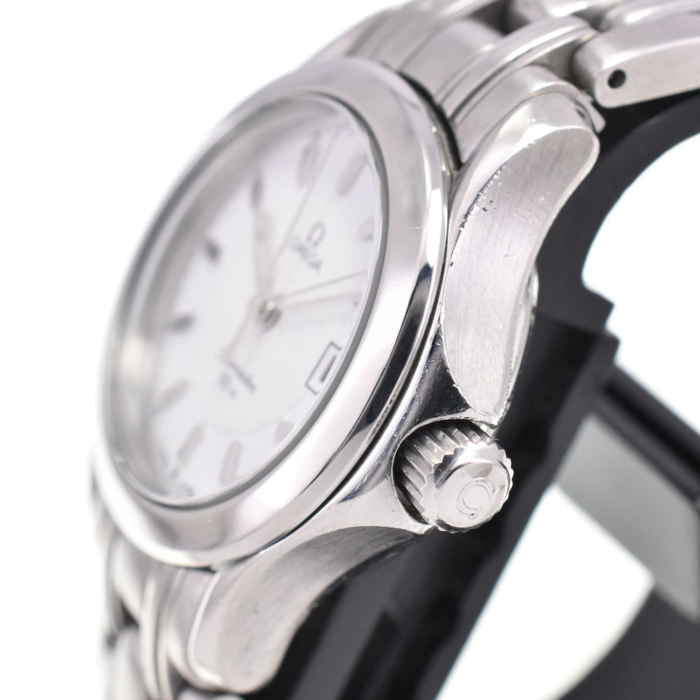 OMEGA Seamaster 120M 2581.21 Date white Dial Quartz Ladies
 Watch E#147123