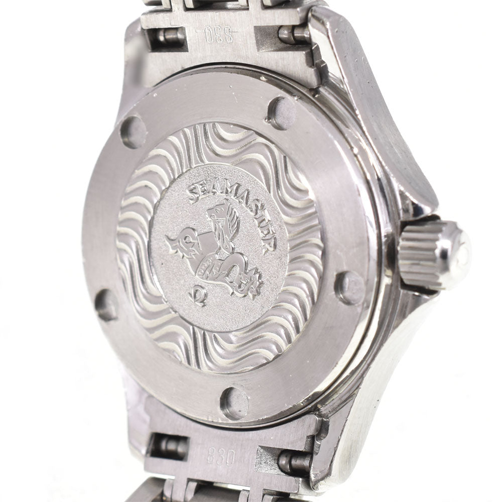 OMEGA Seamaster 120M 2581.21 Date white Dial Quartz Ladies
 Watch E#147123