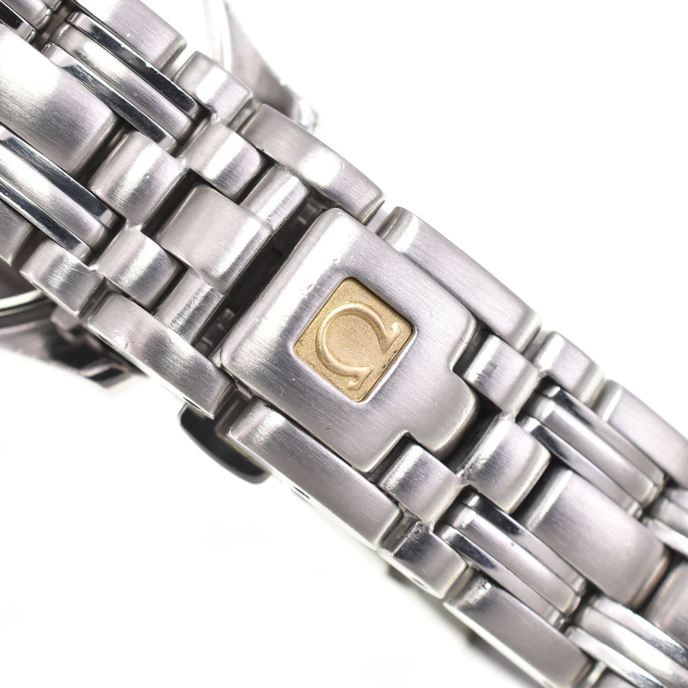 OMEGA Seamaster 120M 2581.21 Date white Dial Quartz Ladies
 Watch E#147123