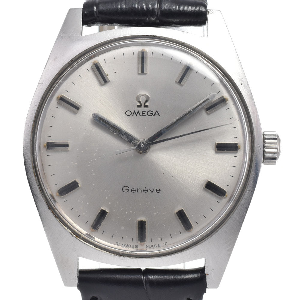 OMEGA Geneva 135.041 vintage Cal.601 Silver Dial Hand Winding Men's
 Watch H#147126