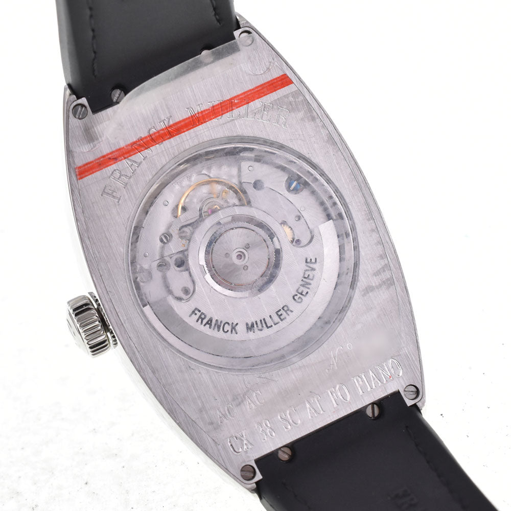 with paper FRANCK MULLER Grand Curvex Piano CX33SCATFOPIANOAC black Dial Automatic Men's
 Watch B#147127