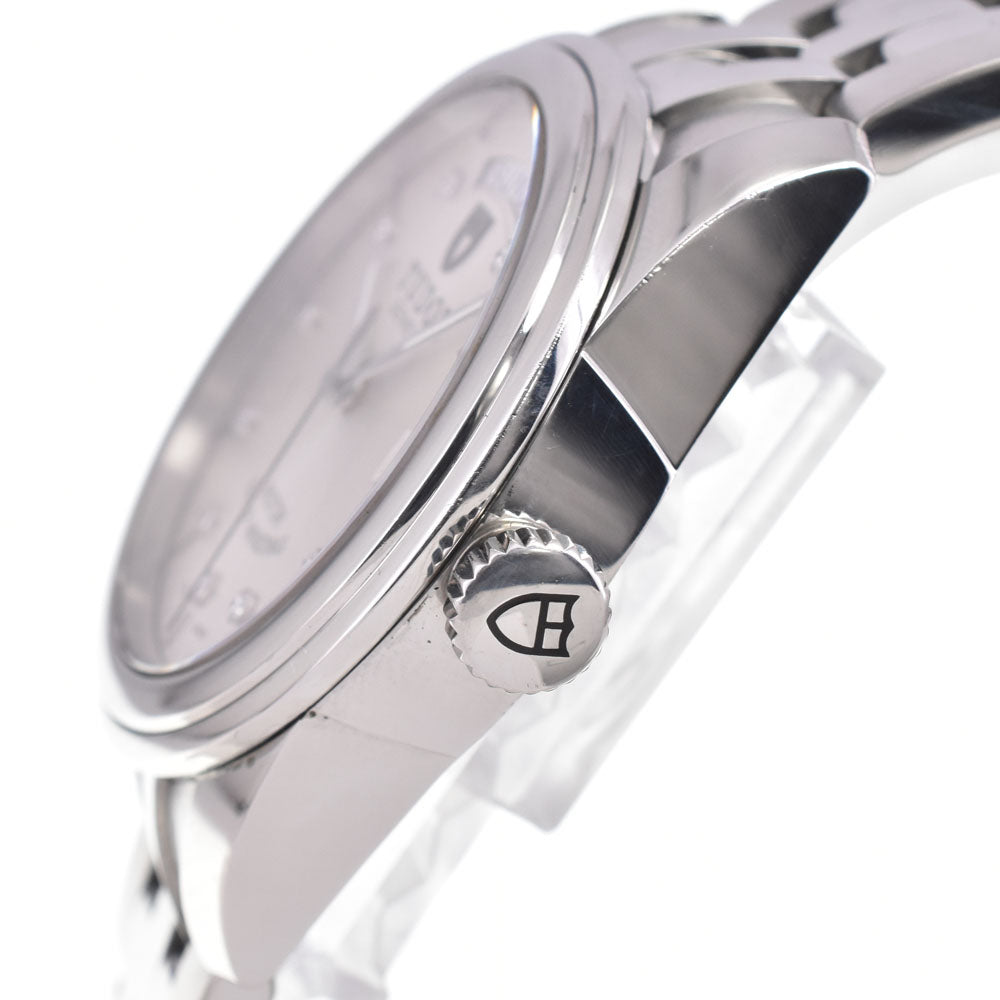 TUDOR Glamor Day Date 56000-0006 10P Diamond Silver Dial Automatic Men's
 Watch E#147130