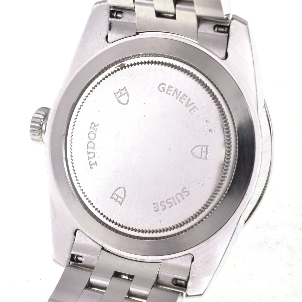 TUDOR Glamor Day Date 56000-0006 10P Diamond Silver Dial Automatic Men's
 Watch E#147130