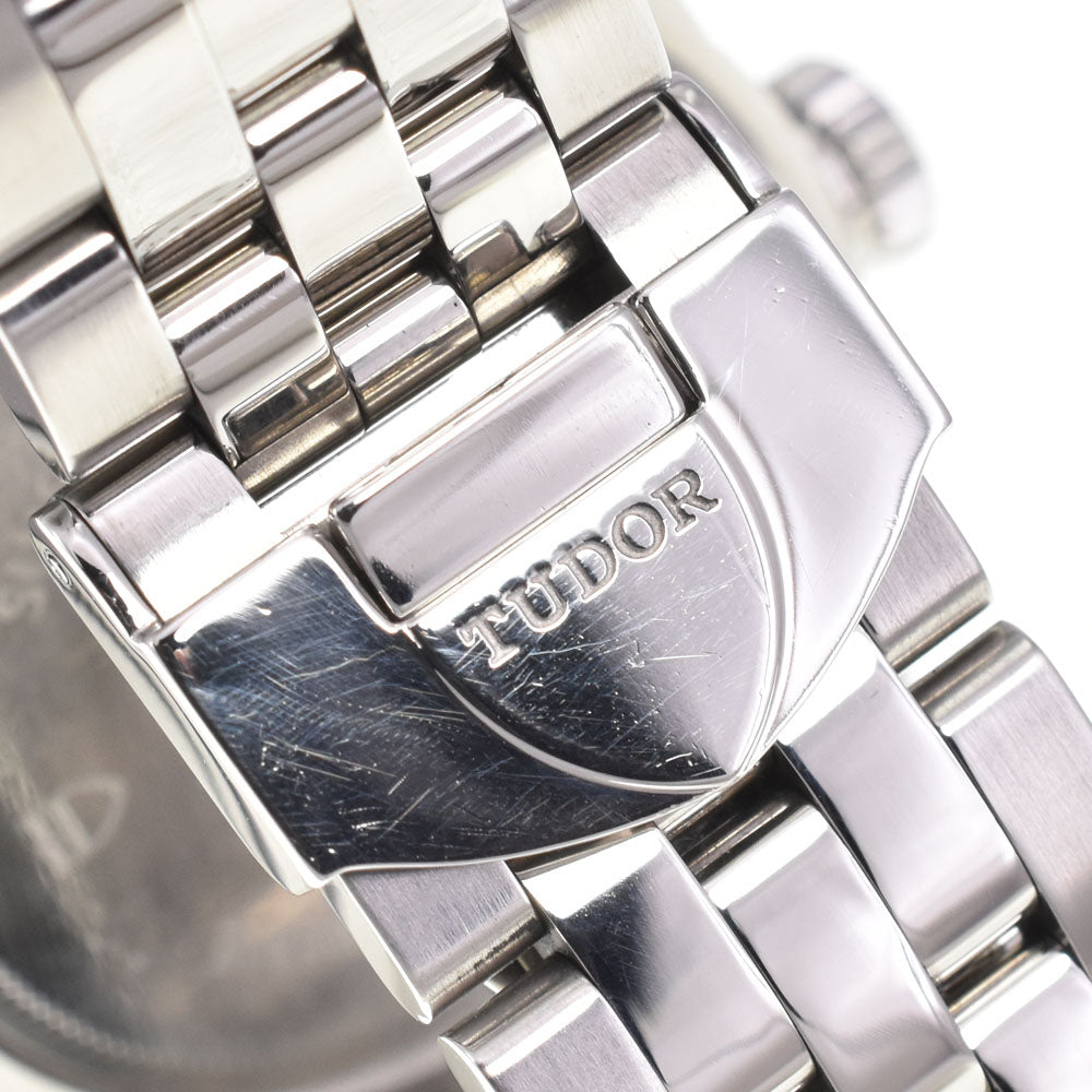 TUDOR Glamor Day Date 56000-0006 10P Diamond Silver Dial Automatic Men's
 Watch E#147130