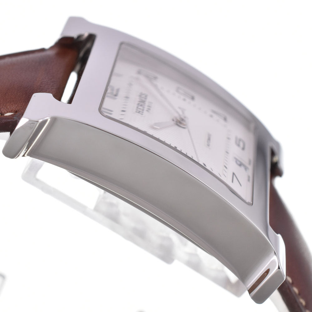 HERMES H Watch TGM HH2.810 Date Silver Dial Automatic Men's
 Watch G#147136
