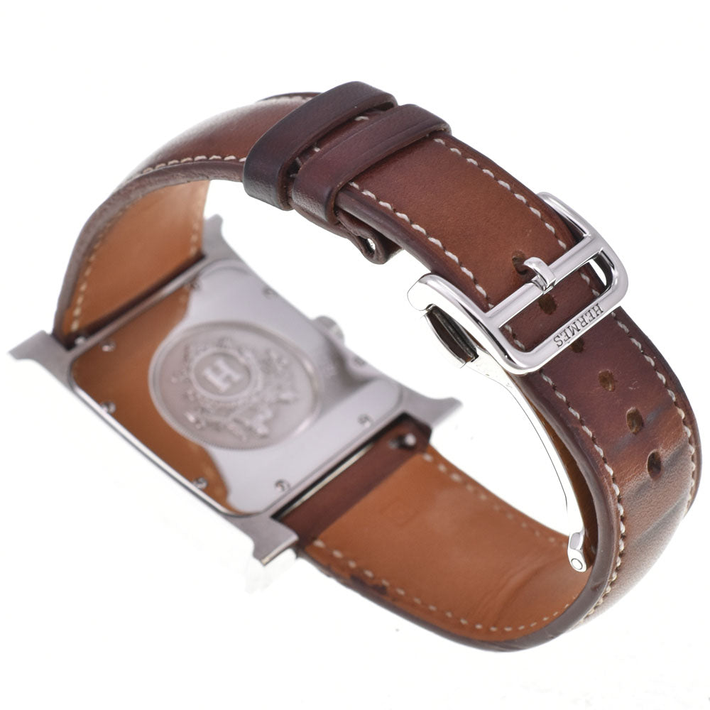 HERMES H Watch TGM HH2.810 Date Silver Dial Automatic Men's
 Watch G#147136