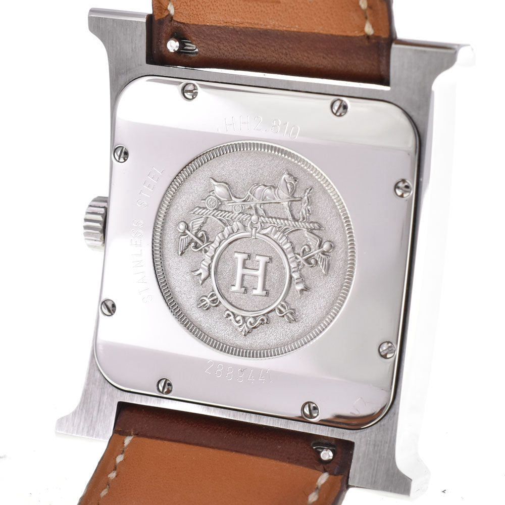 HERMES H Watch TGM HH2.810 Date Silver Dial Automatic Men's
 Watch G#147136