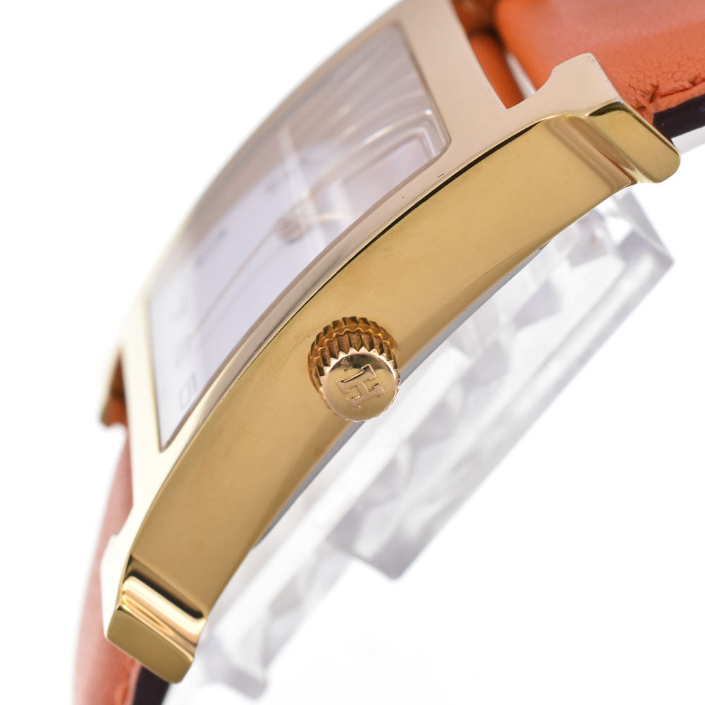 HERMES H watch HH1.801 white Dial Quartz Ladies
 Watch E#147137