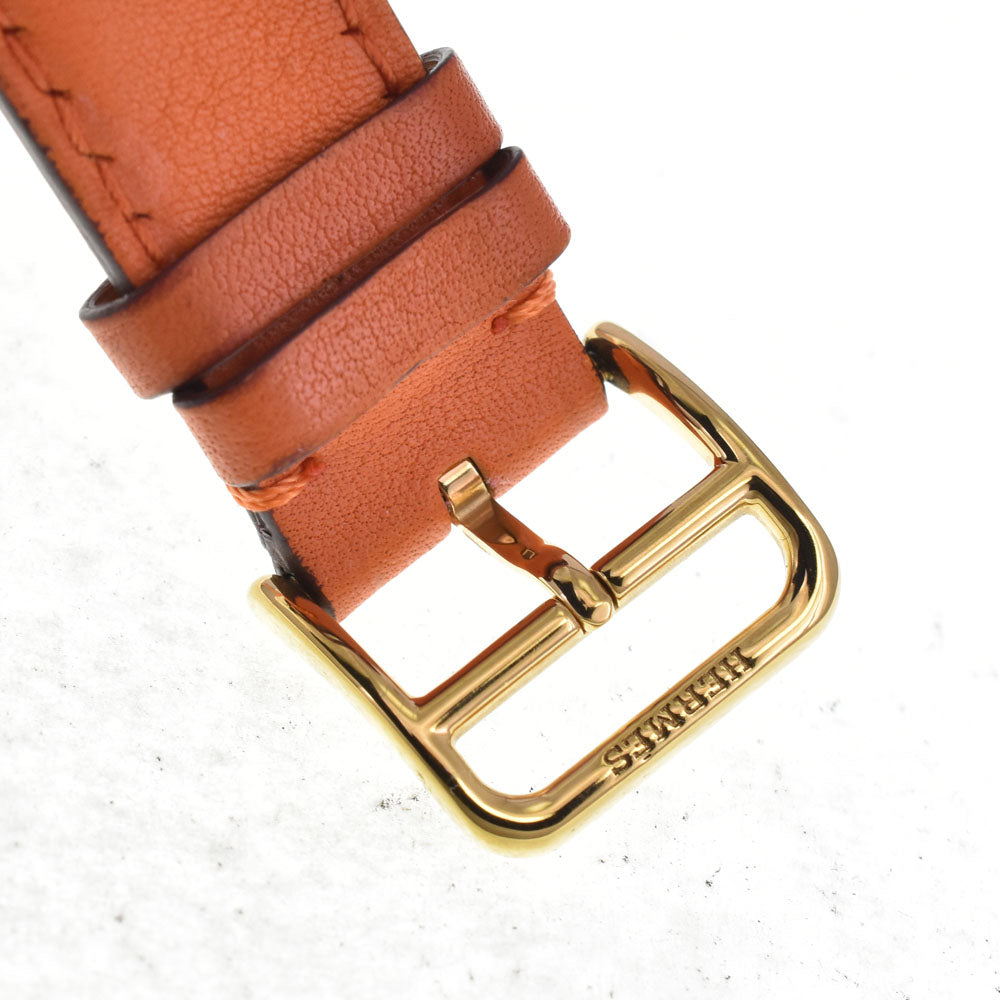 HERMES H watch HH1.801 white Dial Quartz Ladies
 Watch E#147137