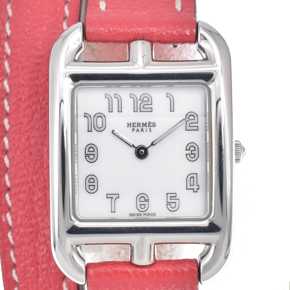 HERMES Cape Cod CC1.210 Dubrutur white Dial Quartz Ladies
 Watch E#147138