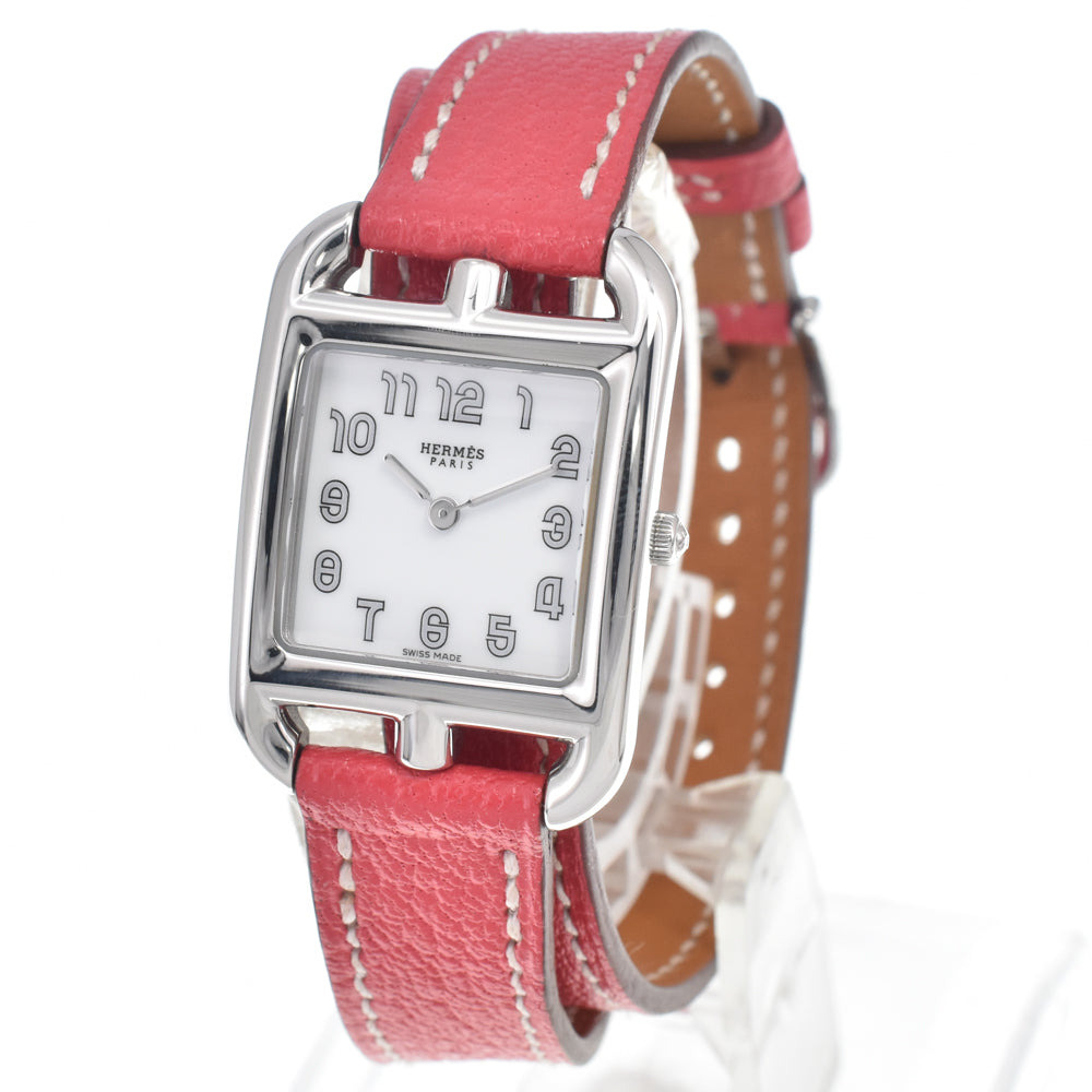 HERMES Cape Cod CC1.210 Dubrutur white Dial Quartz Ladies
 Watch E#147138