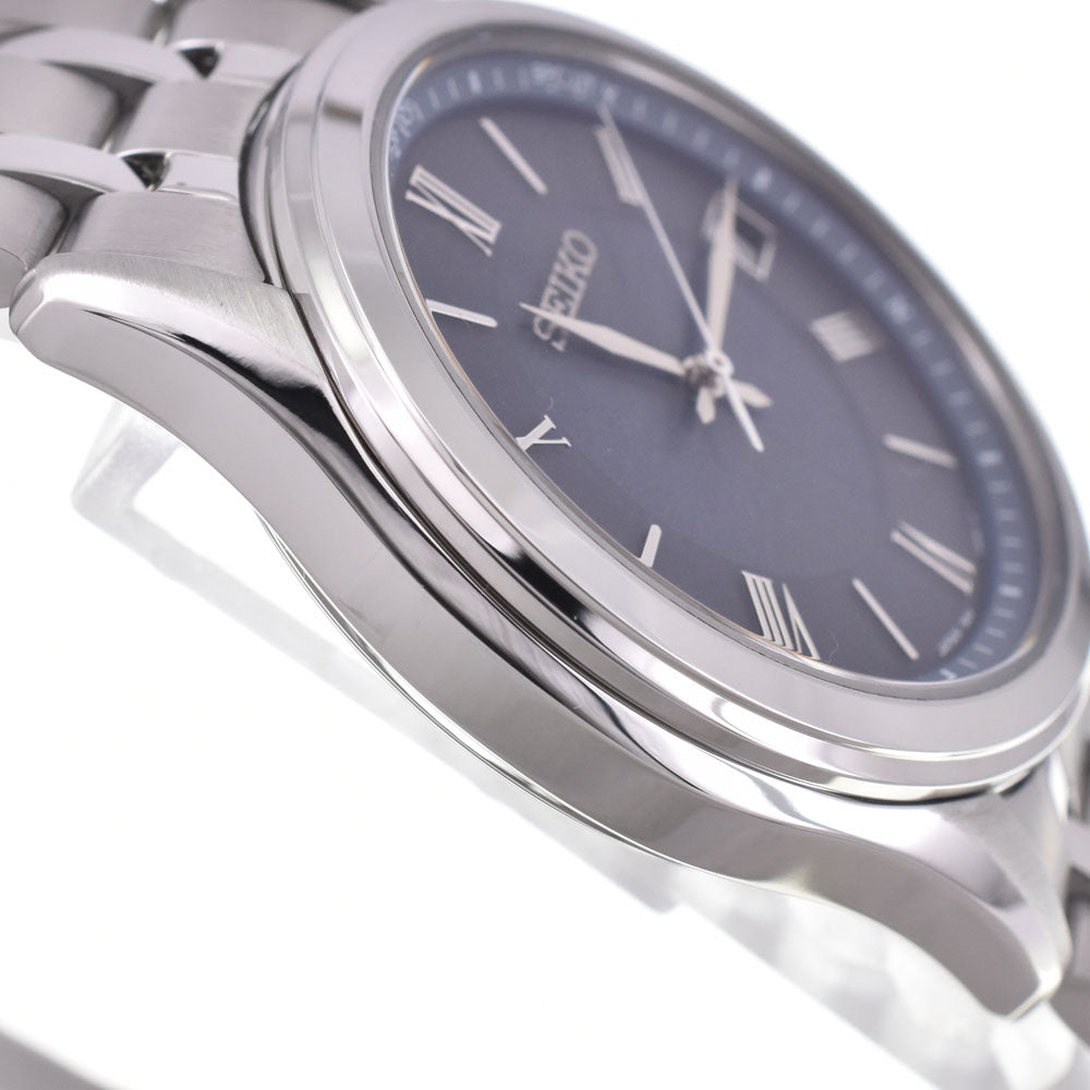 with paper SEIKO Seiko Selection SBTM359 Blue gray Dial Radio Sync Solar Men's
 Watch G#147142