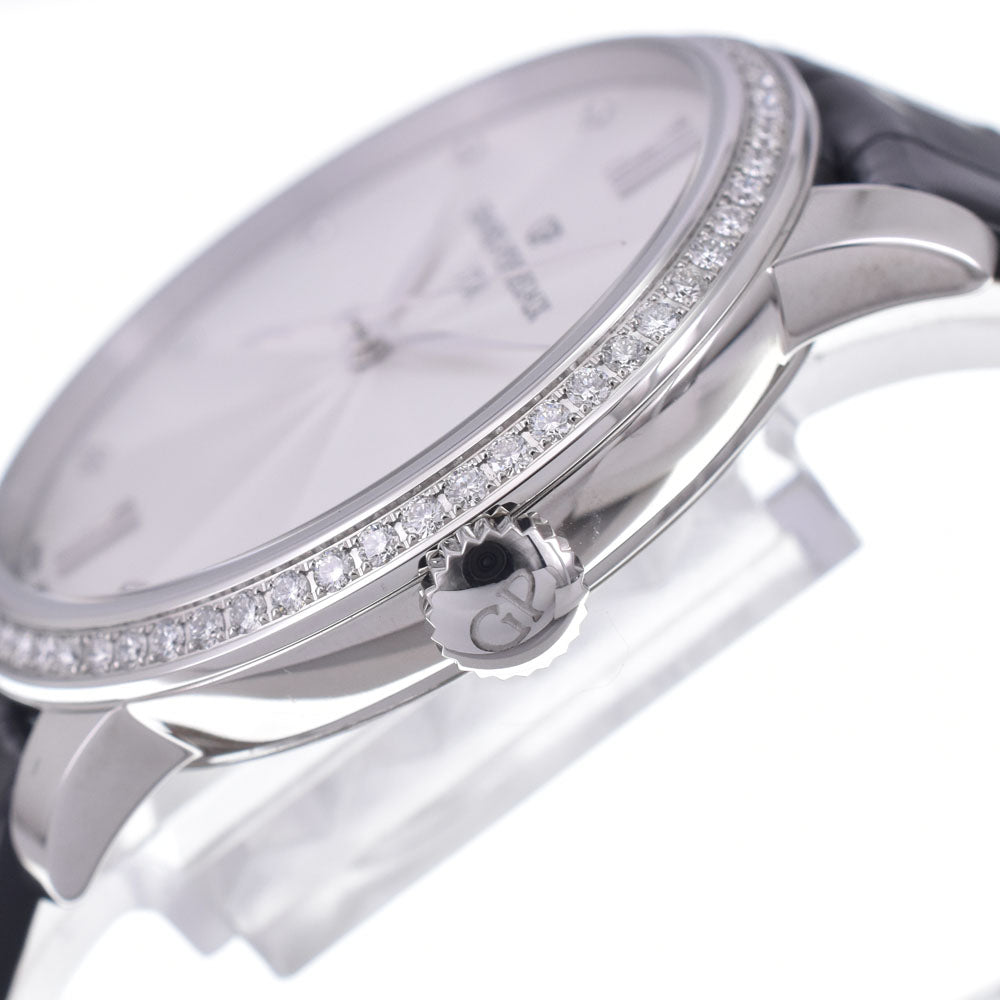 with paper GIRARD-PERREGAUX 1966 49523D11A171-CB6A diamond Silver Dial Automatic Ladies
 Watch K#147147