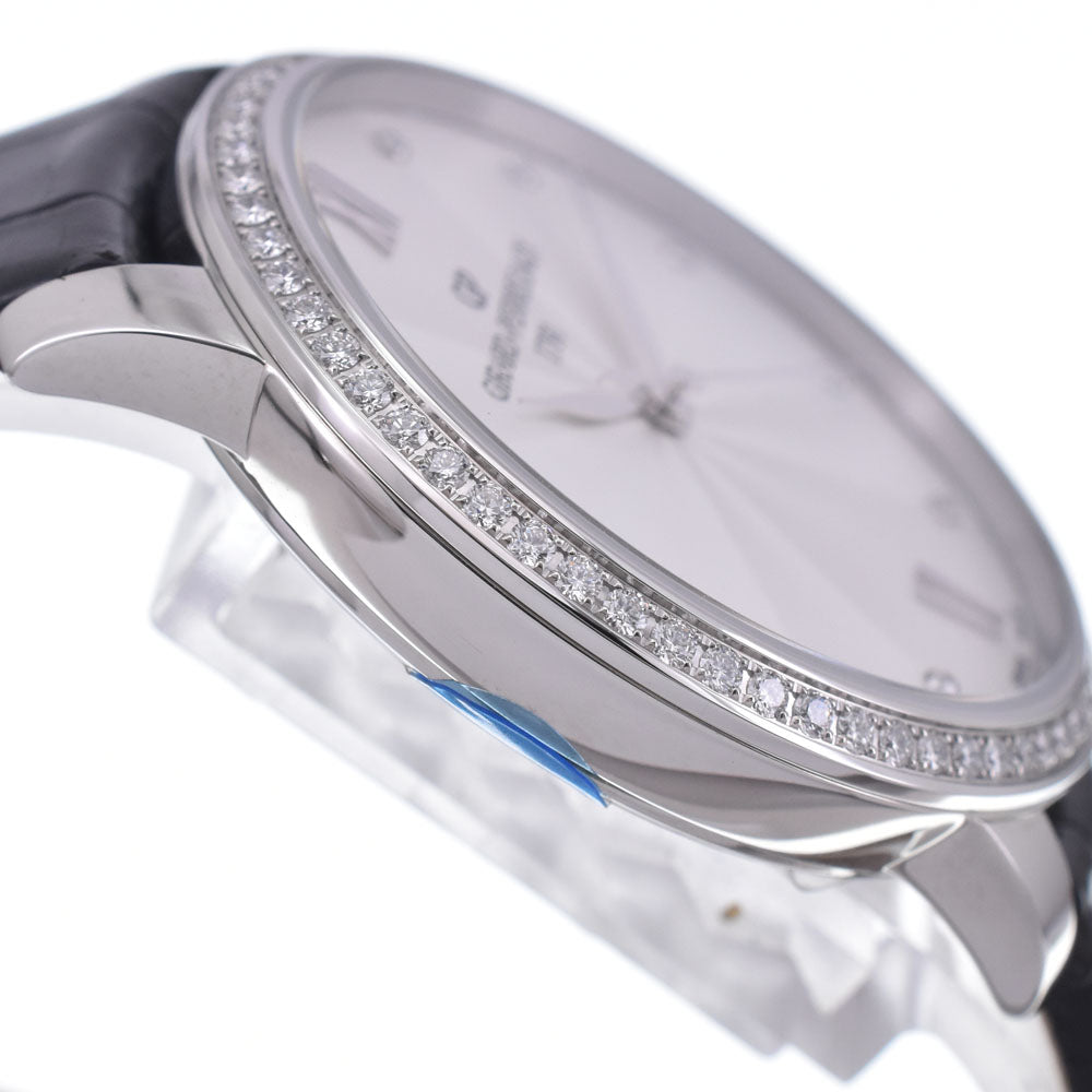 with paper GIRARD-PERREGAUX 1966 49523D11A171-CB6A diamond Silver Dial Automatic Ladies
 Watch K#147147