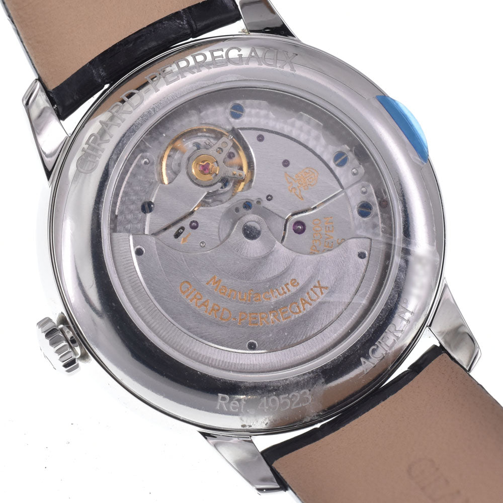 with paper GIRARD-PERREGAUX 1966 49523D11A171-CB6A diamond Silver Dial Automatic Ladies
 Watch K#147147