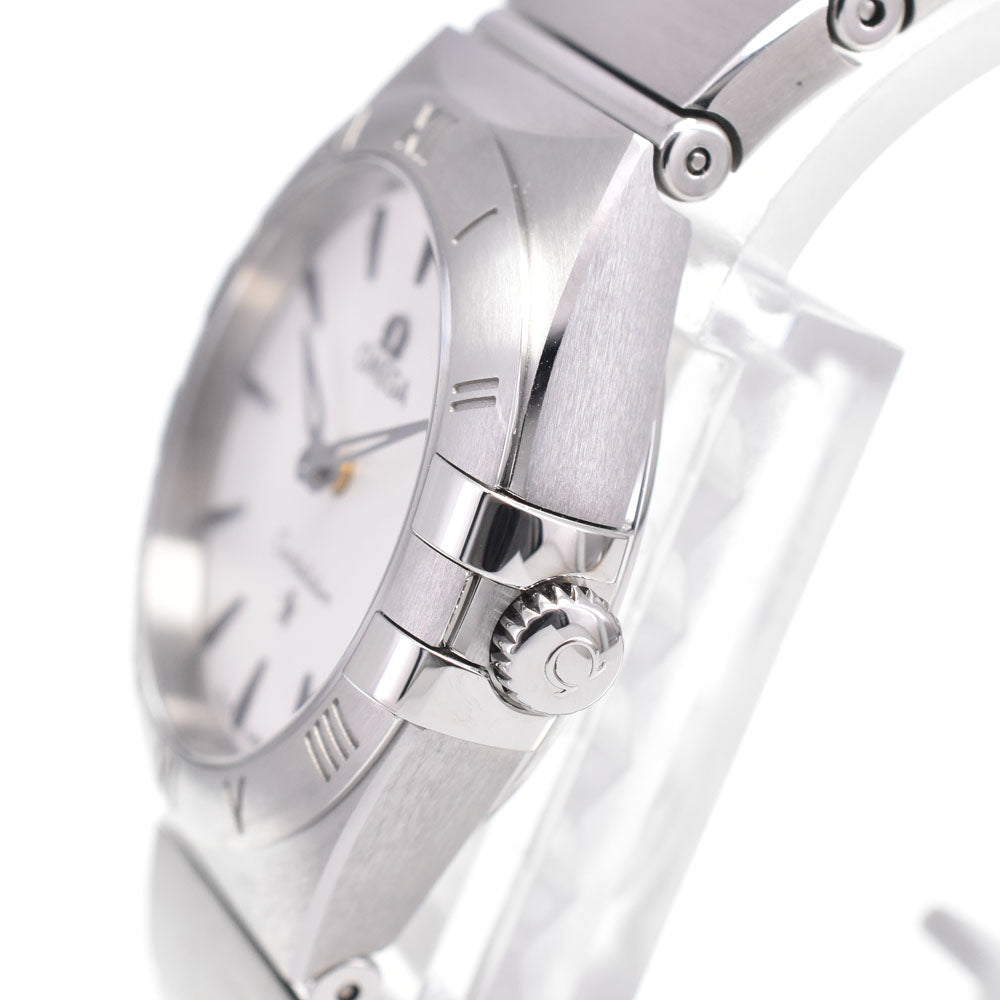 with paper OMEGA Constellation Manhattan 131.10.28.60.02.001 Silver Dial Quartz Ladies
 Watch C#147153