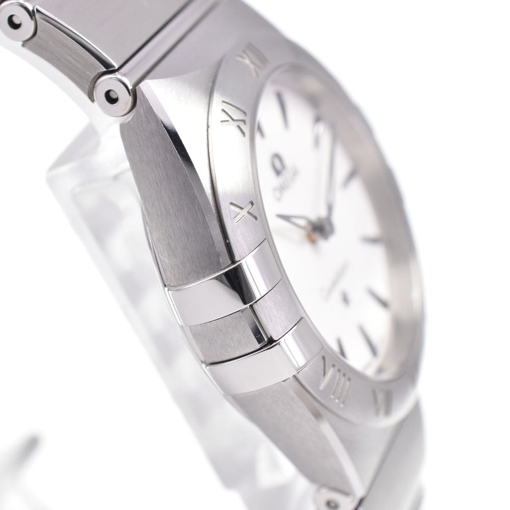 with paper OMEGA Constellation Manhattan 131.10.28.60.02.001 Silver Dial Quartz Ladies
 Watch C#147153