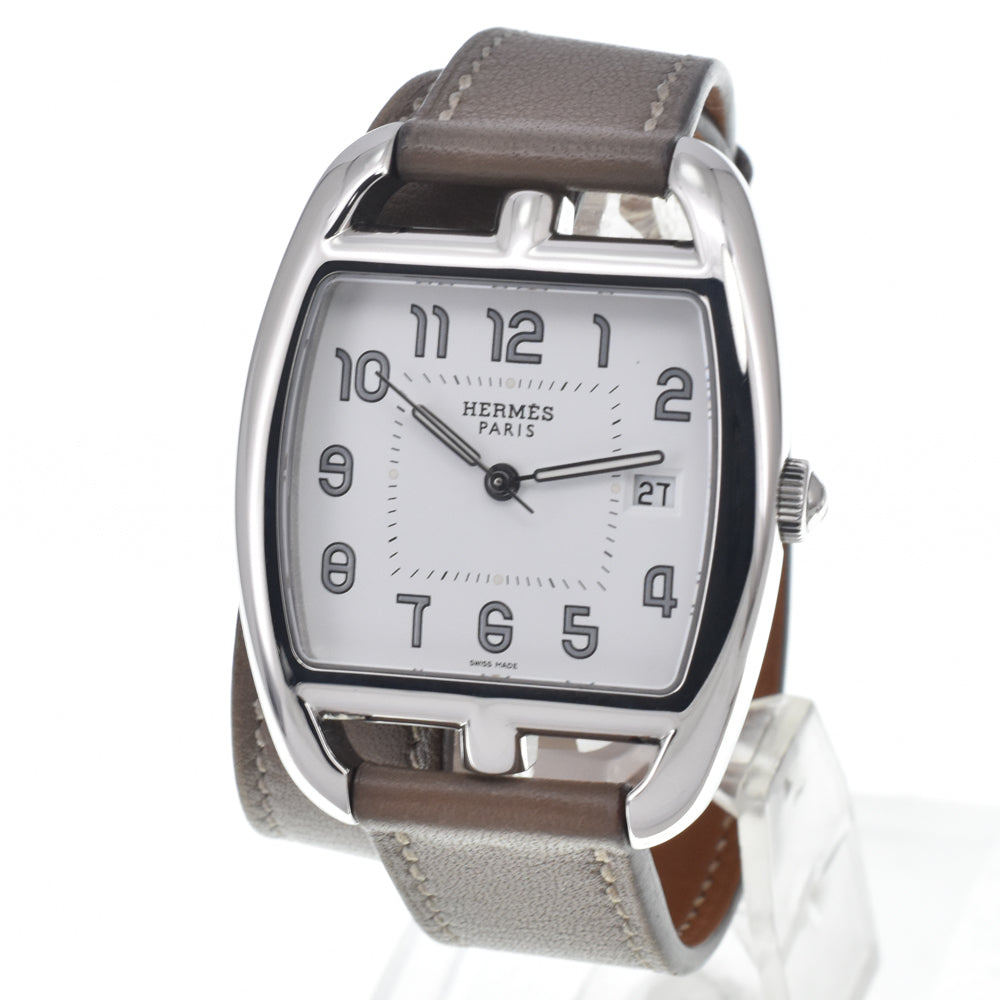HERMES Cape Cod CT1.710 Date Double Tour white Dial Quartz Unisex
 Watch E#147154