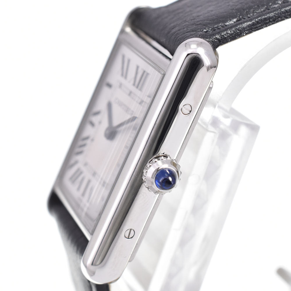 with paper CARTIER Must tank LM WSTA0059 Silver Dial Solar Unisex
 Watch B#147155