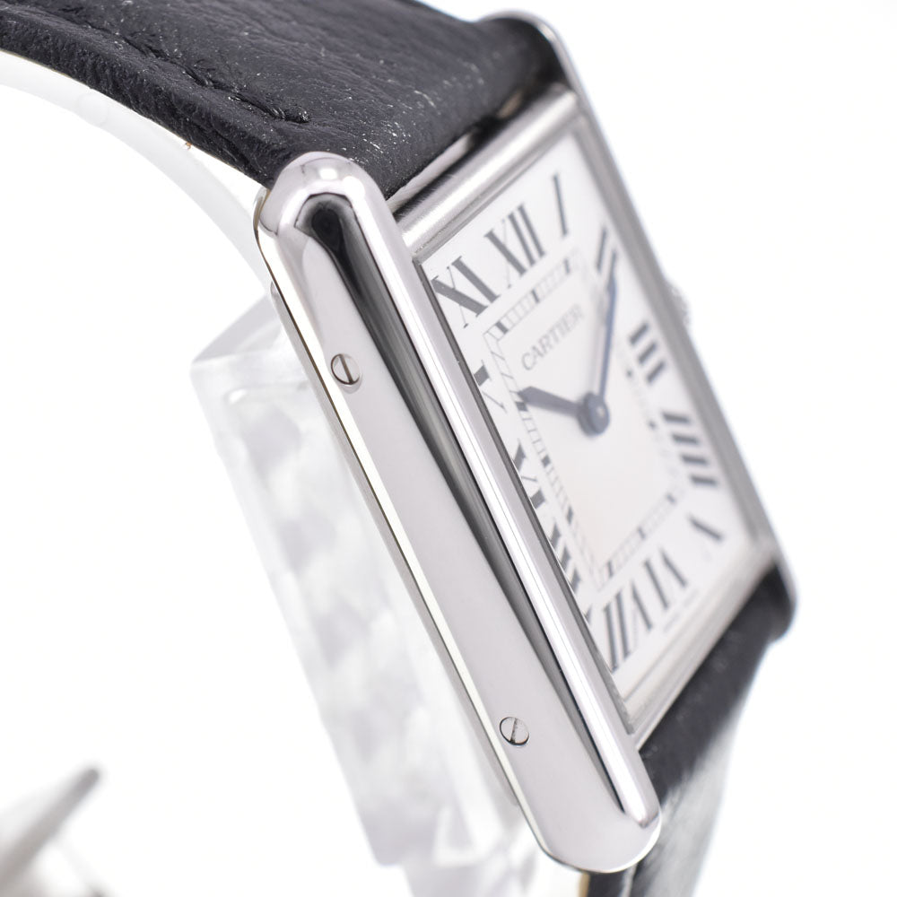 with paper CARTIER Must tank LM WSTA0059 Silver Dial Solar Unisex
 Watch B#147155