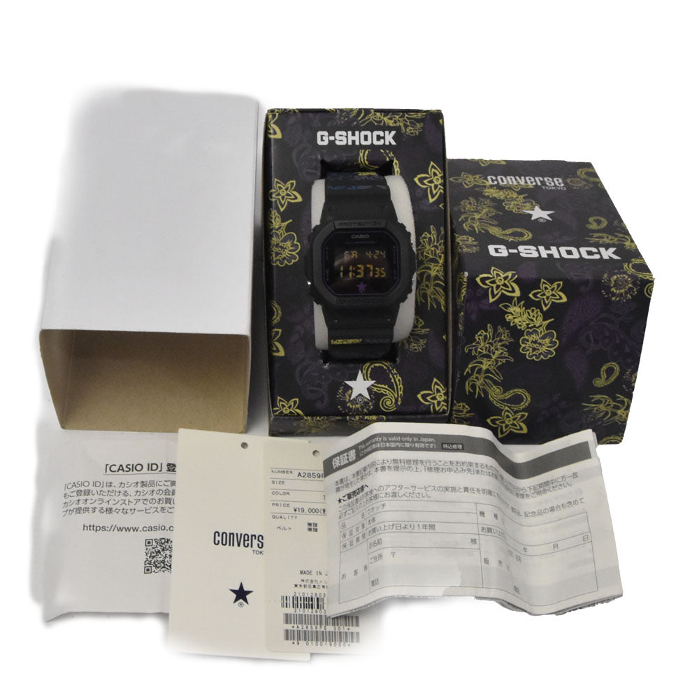 with paper CASIO G-SHOCK DW-5600X LCD / black Dial Quartz Unisex
 Watch D#147161
